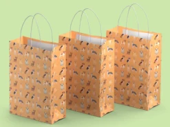 Geschenktüten 3er-Pack - Hunde - Groß