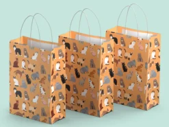 Geschenktüten 3er-Pack - Katzen - Groß