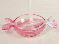 Glas-Teller Karamell – rund