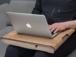 Großes Laptopkissen Weidenholz - Bosign