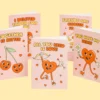 Grußkarten Retro Love - 10er-Pack