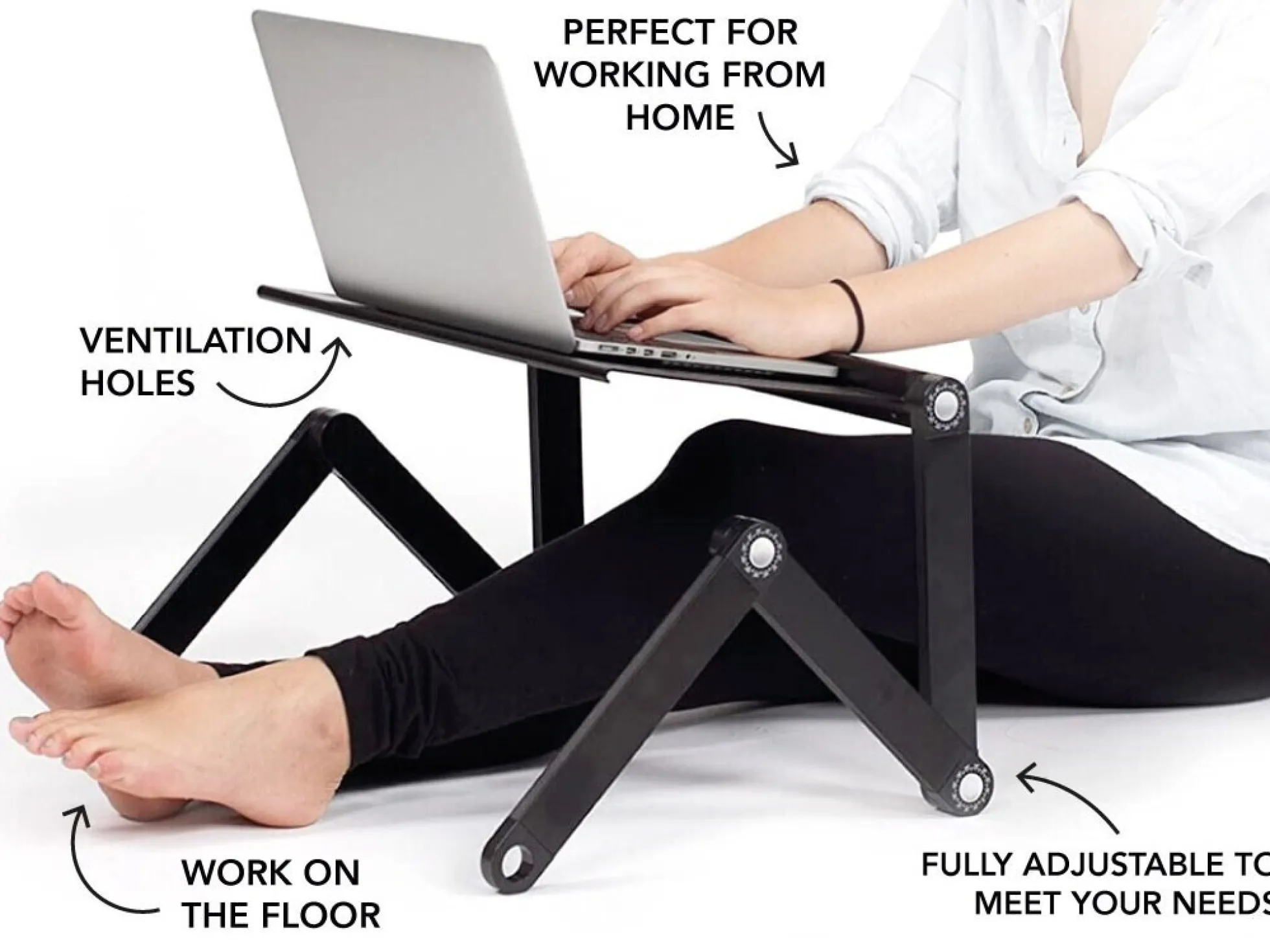 Höhenverstellbarer Laptoptisch Adapt-A-Desk