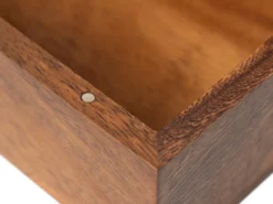 Holzkiste mit eigenem Text