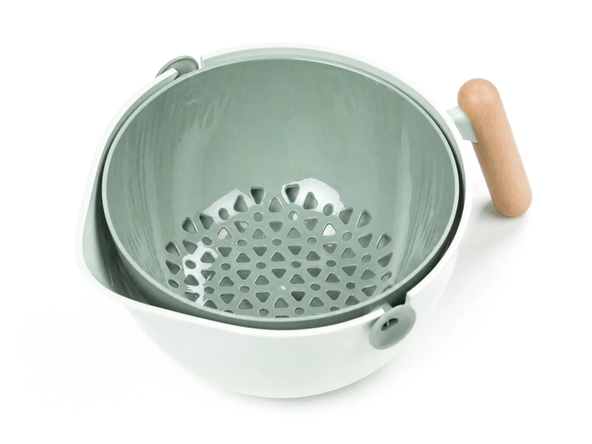 2-in-1 Drehbares Sieb