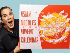 Instant-Nudeln Adventskalender