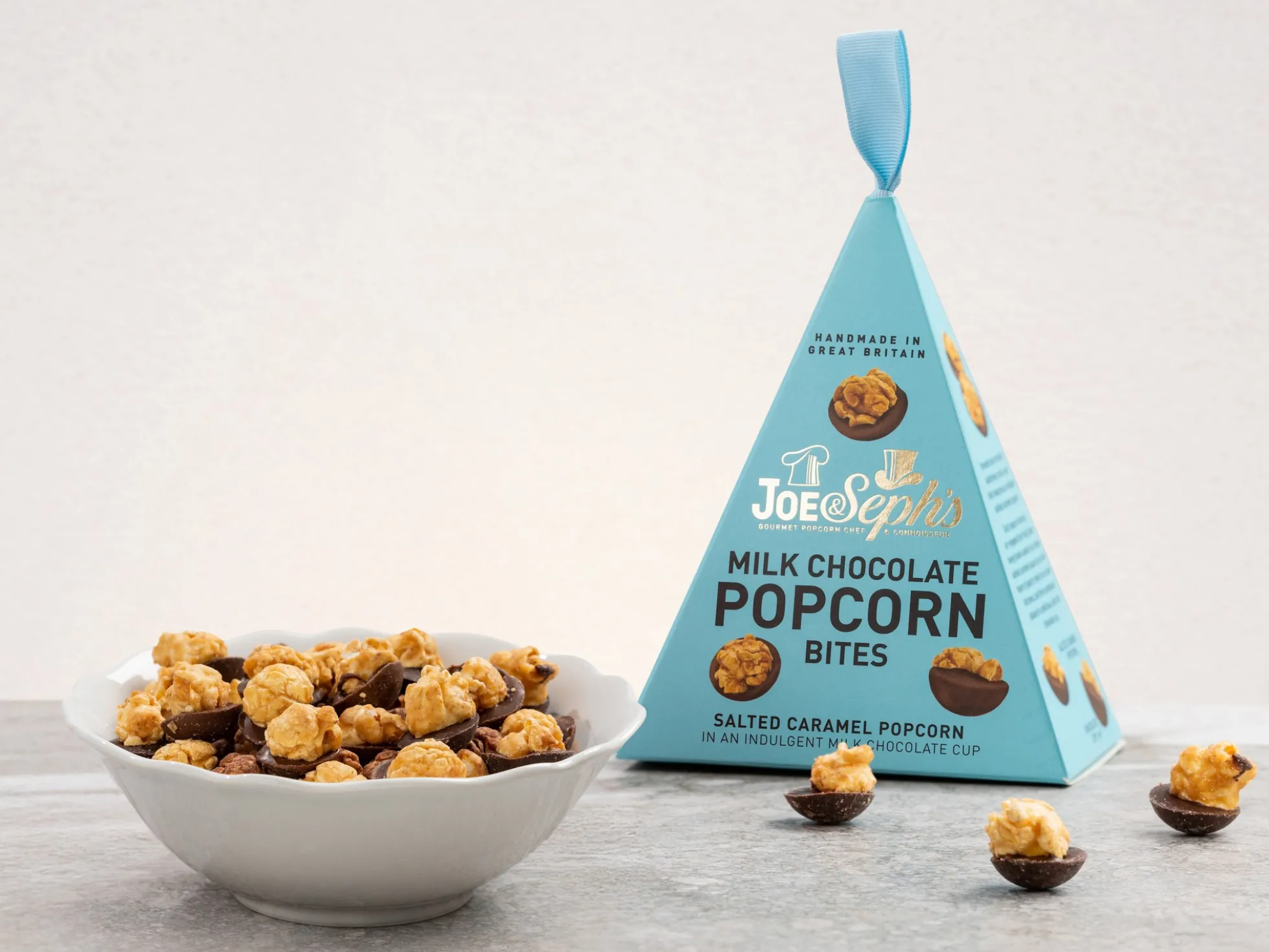 Joe & Seph’s Popcorn mit Milchschokolade