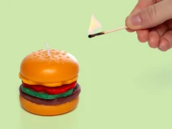 Kerze - Hamburger