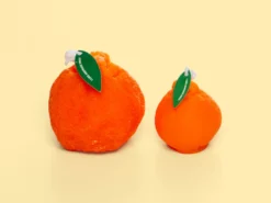 Kerze - Orange 5 cm