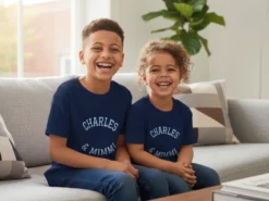 Kinder T-Shirt mit eigenem Text
