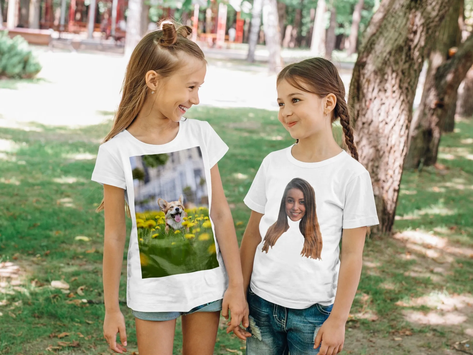 Kinder T-Shirt mit Fotocollage