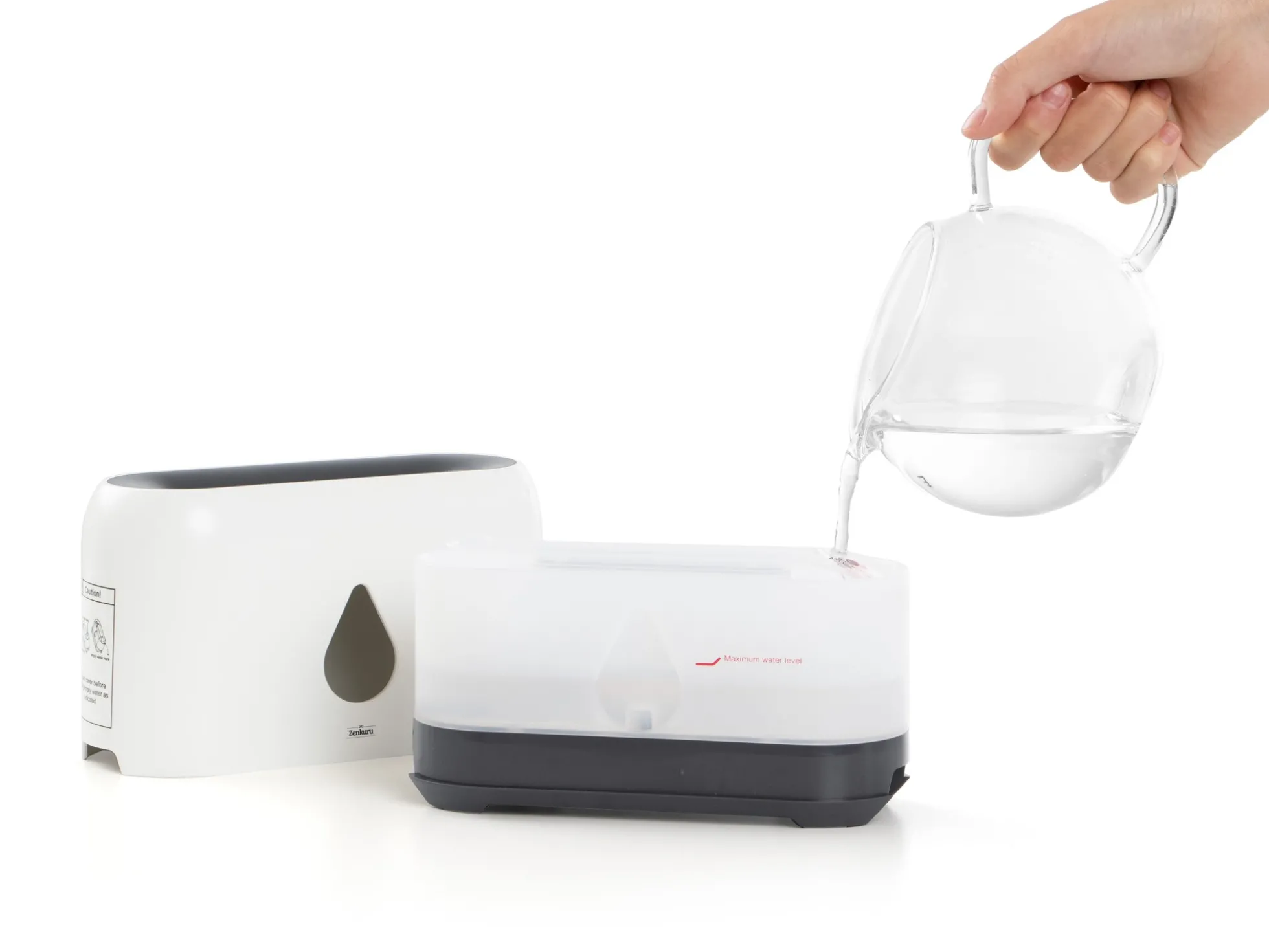 Luftbefeuchter Mit LED-Flamme - Zenkuru