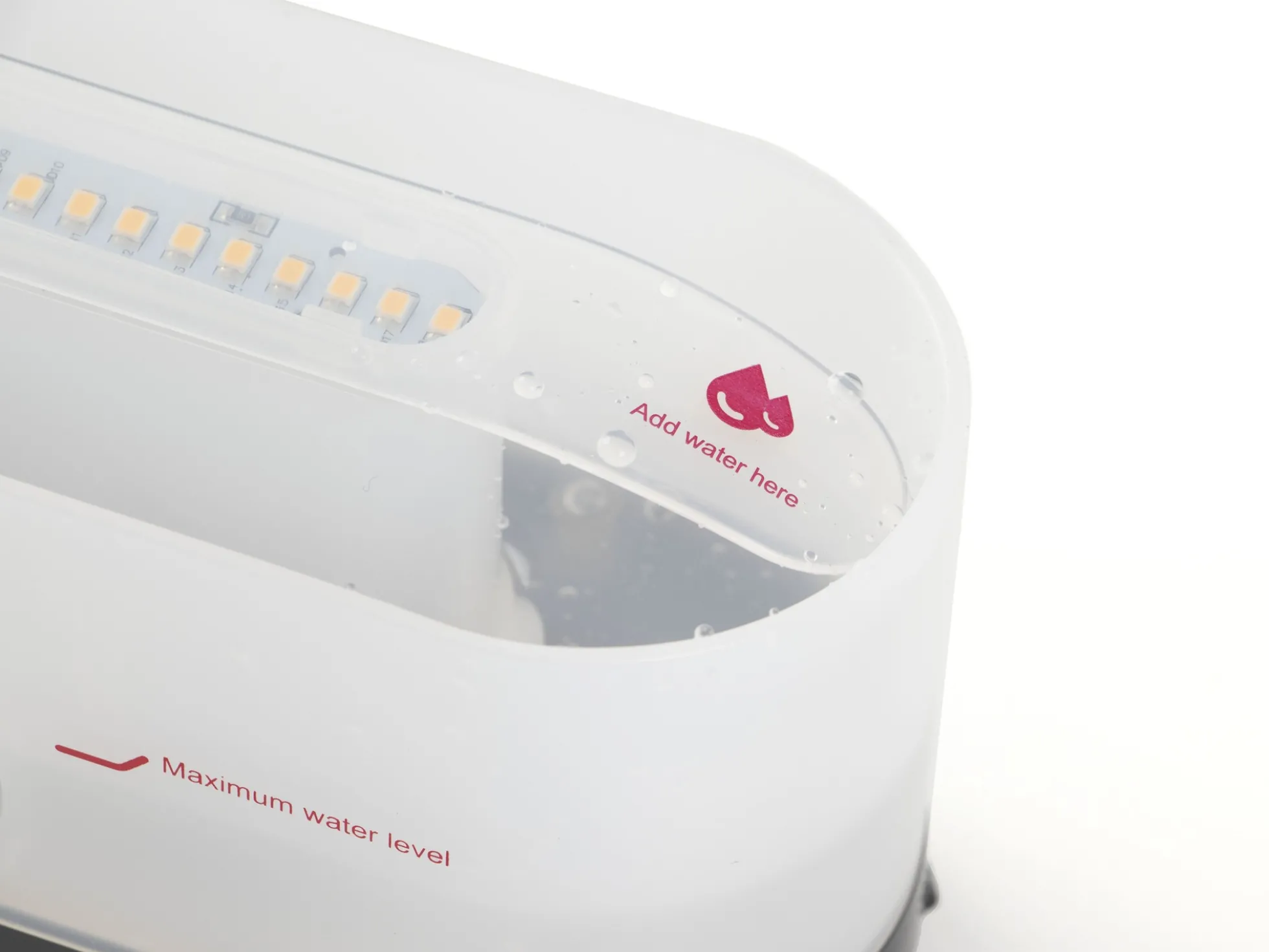Luftbefeuchter Mit LED-Flamme - Zenkuru