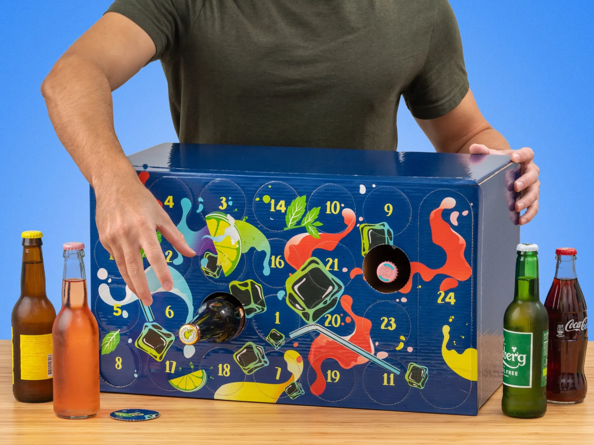Mache deinen eigenen Getränkekalender