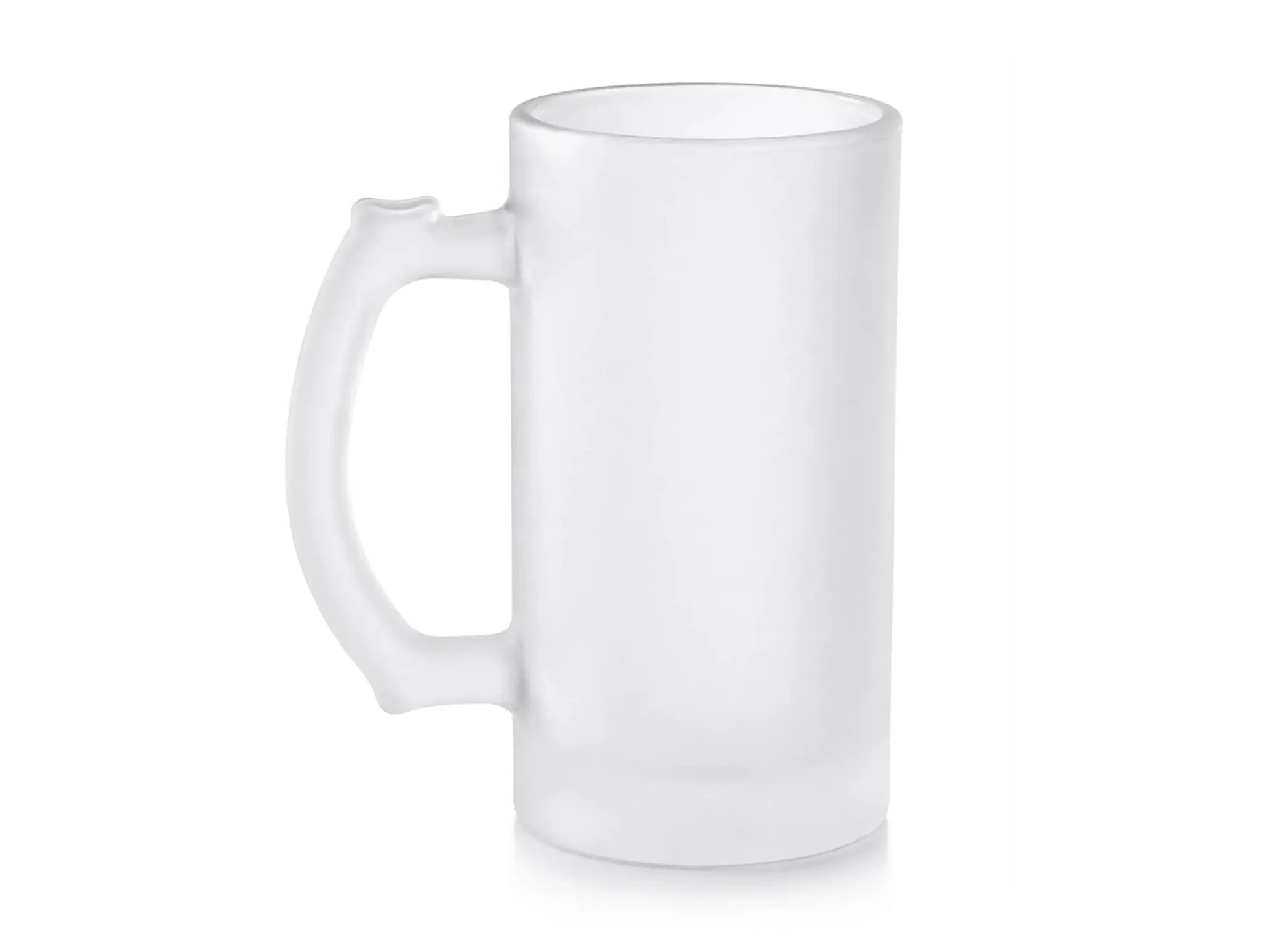 Mattiertes Bierglas mit eigenem Foto