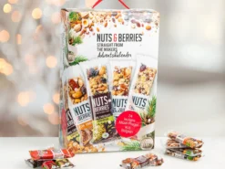 Nuts & Berries Adventskalender mit Nussriegeln