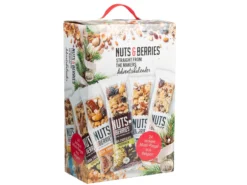 Nuts & Berries Adventskalender mit Nussriegeln