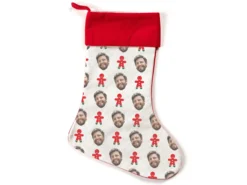 Persönlicher Weihnachtsstrumpf mit Foto