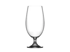 Persönliches Spiegelau Bierglas mit Gravur - Buchstabe, Name & Kranz