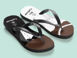 Personalisierte Flip-Flops - Mr. & Mrs.