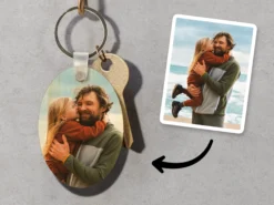 Personalisierter Schlüsselanhänger mit Foto
