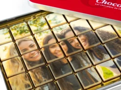 Personalisierte Schokolade mit Foto