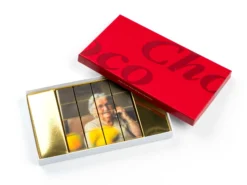 Personalisierte Schokolade mit Foto