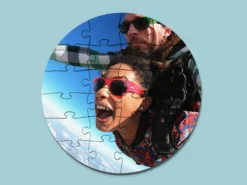 Personalisiertes Fotopuzzle - Rund