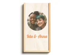 Personalisiertes Stifte-Etui mit Foto & Text