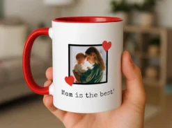 Personalisierte Tasse mit Foto & liebevollem Text