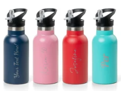 Personalisierte Thermosflasche mit Text - 355 ml