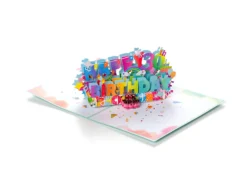Pop-Up-Karte - Happy 30th Birthday