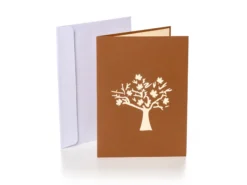 Pop-Up-Karte - Herbstlicher Baum