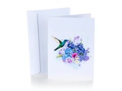 Pop Up Karte - Kolibri