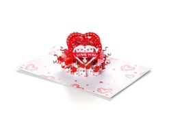 Pop-Up-Karte - Love You