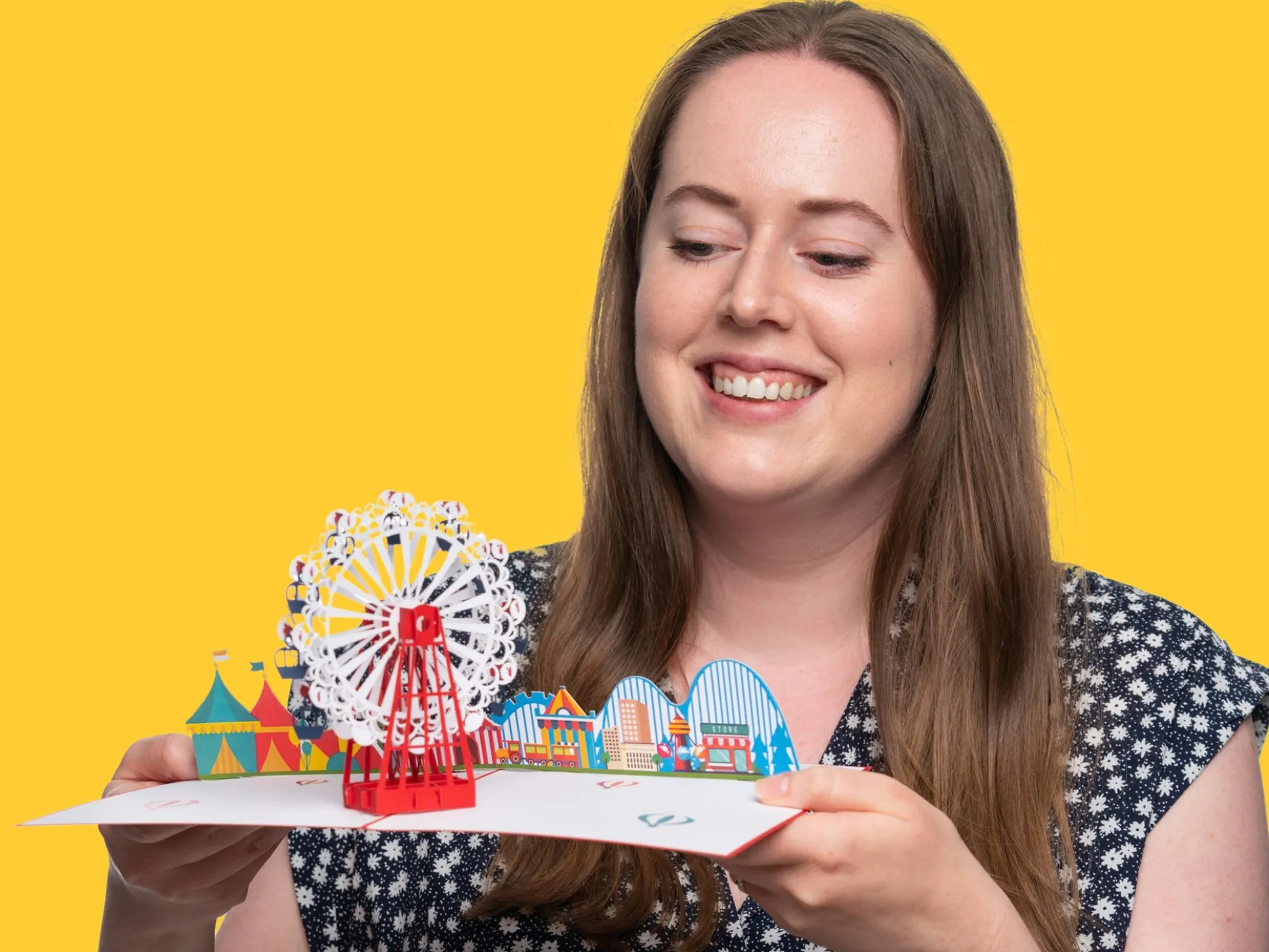 Pop-Up-Karte - Riesenrad