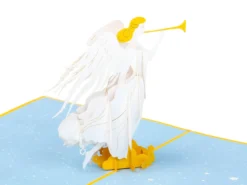Pop-Up-Karte - Weihnachtskarte Mit Engel