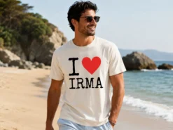 Premium T-Shirt mit eigenem Text