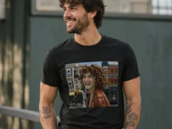 Premium T-Shirt mit Foto - AI-Aufdruck