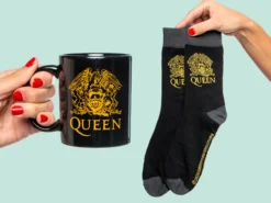 Queen Tasse & Socken Geschenkset