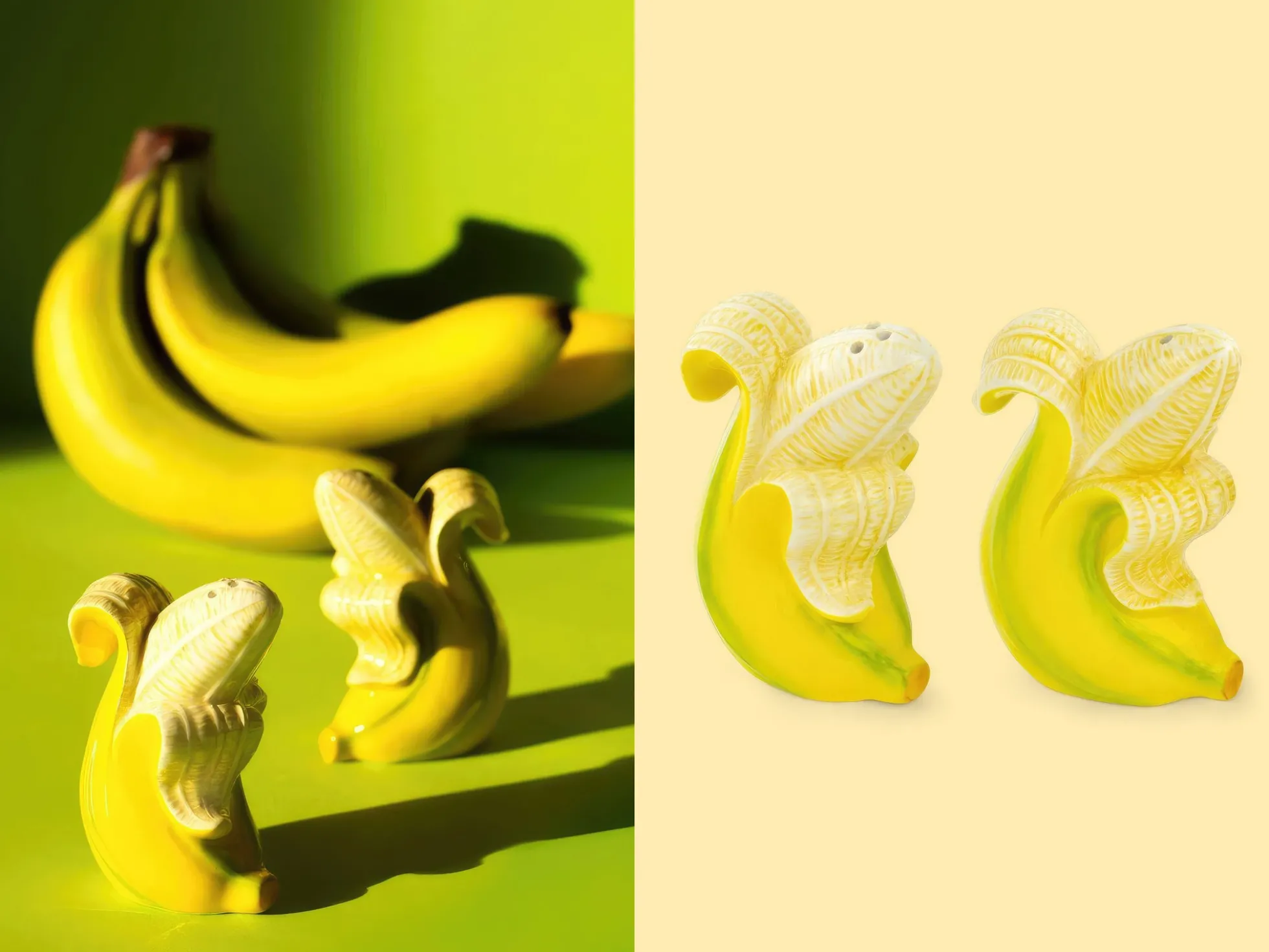 Salz-Pfeffer-Set Bananen