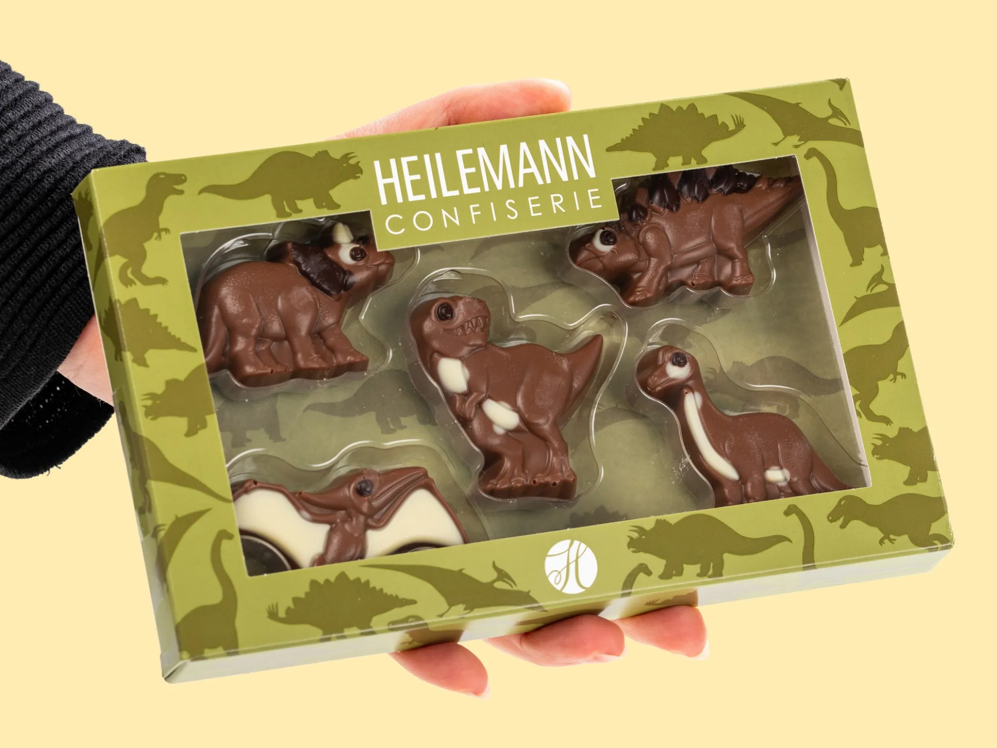 Schokoladenbox Dinosaurier