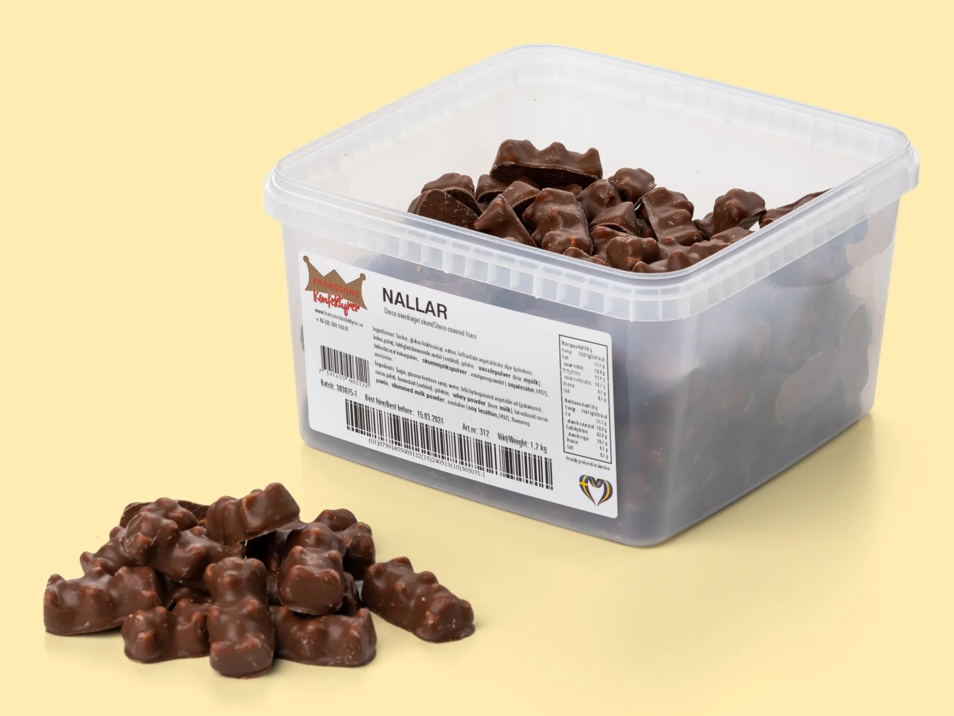 Schokoladenbären Süßigkeiten 1,2 kg