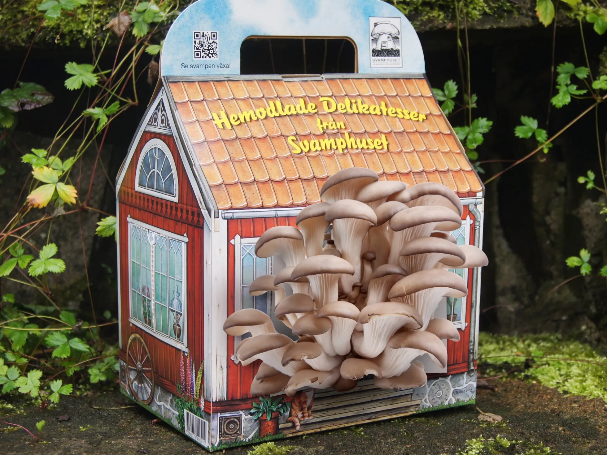 Schwedisches Pilzhaus