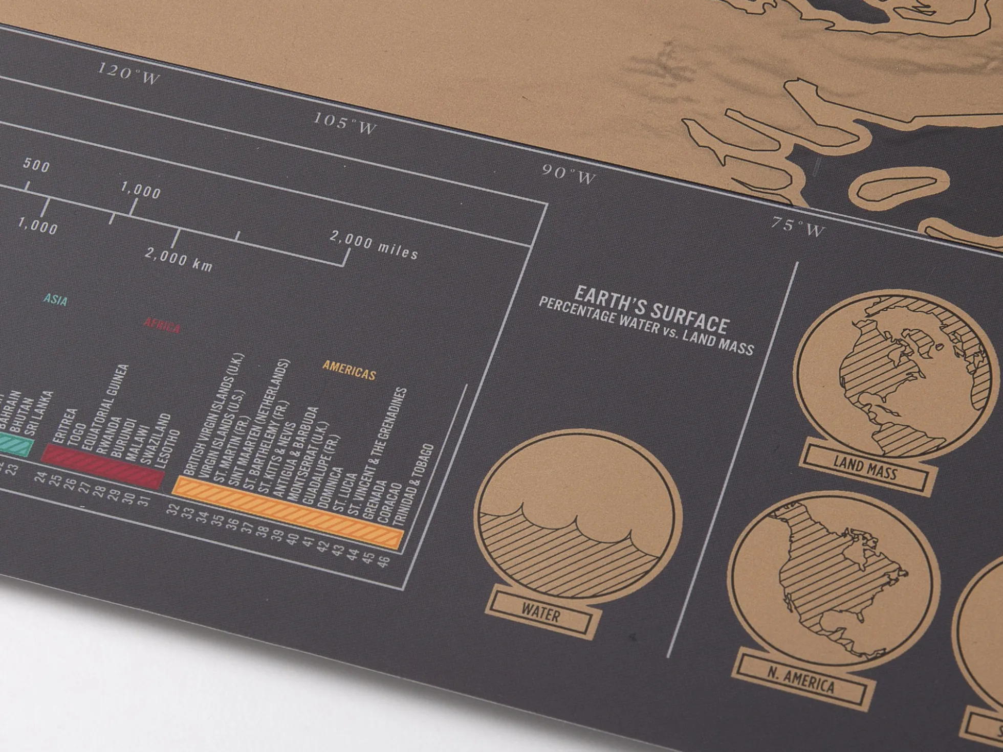 Scratch Map Original Deluxe