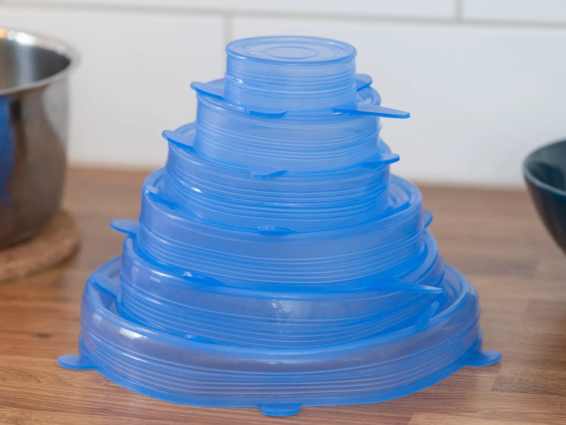 Silikondeckel 6er-Pack - KitchPro