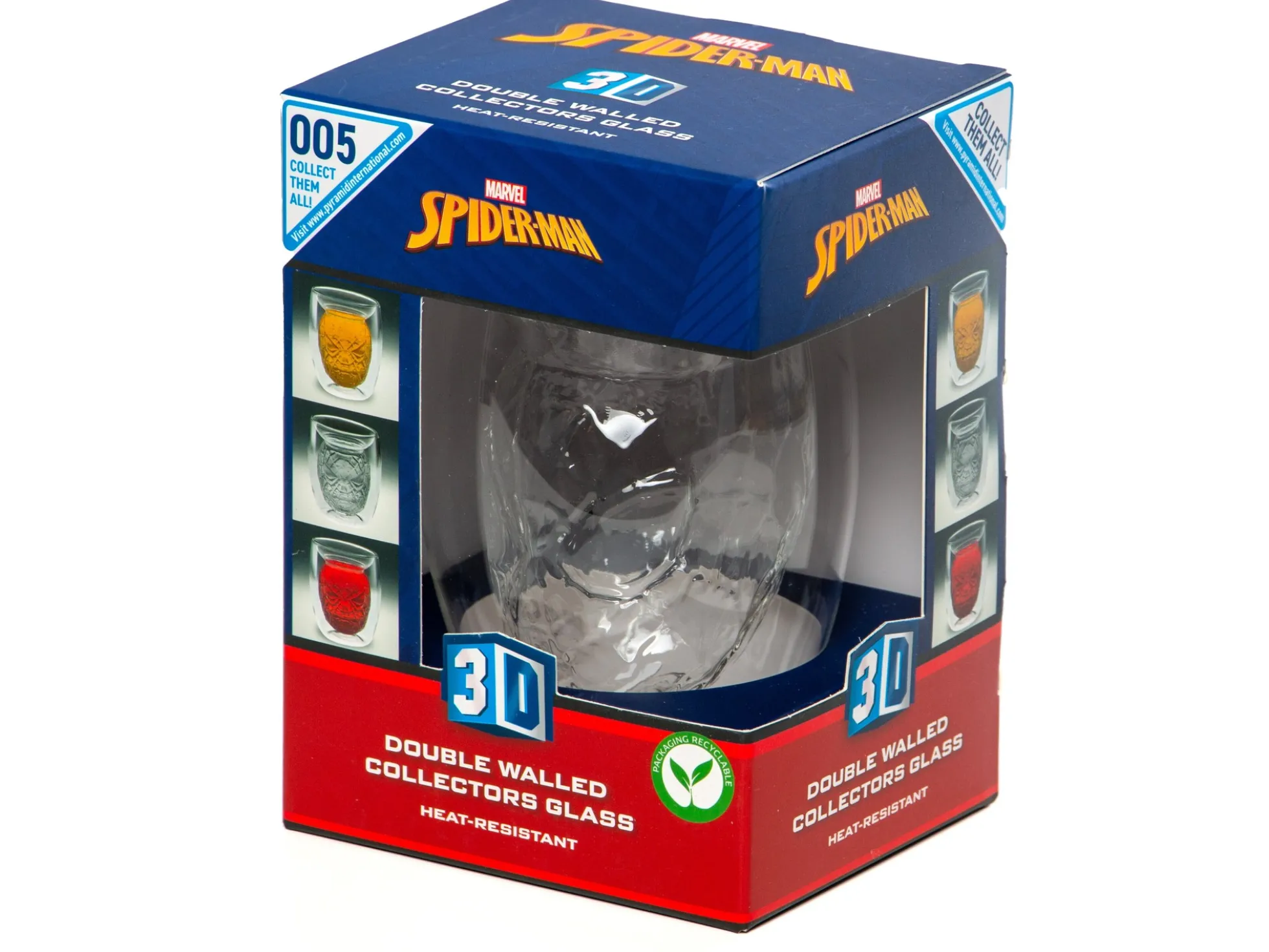 Spiderman 3D-Glas