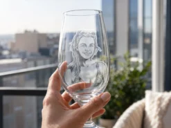 Spiegelau Bierglas mit Gravur – Eigenes Foto