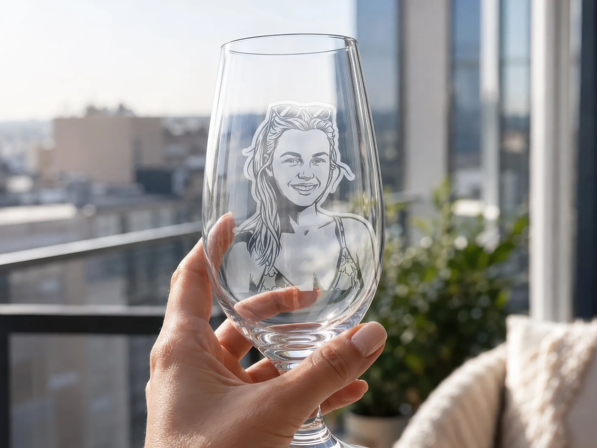 Spiegelau Bierglas mit Gravur – Eigenes Foto