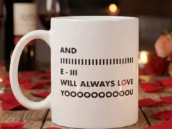 Tasse mit Aufdruck - I Will Always Love You