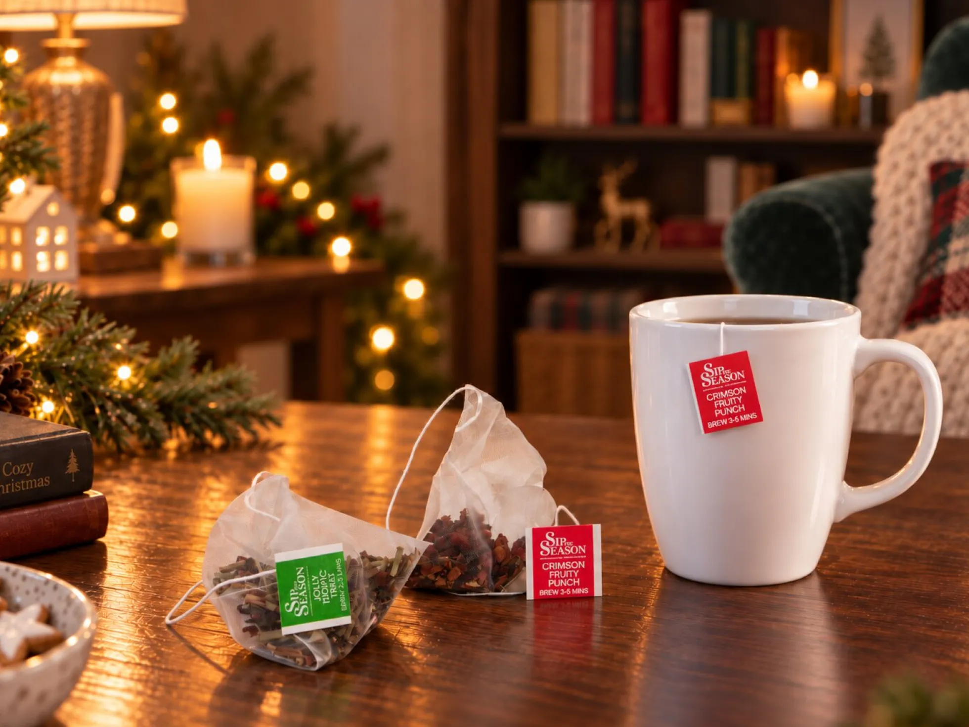 Tee-Adventskalender Santa Sleigh - English Tea Shop